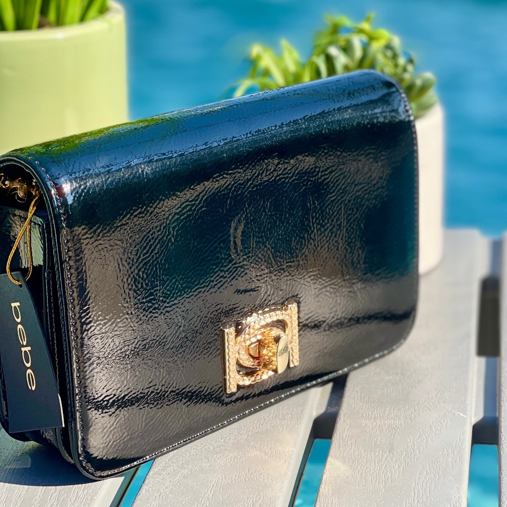 Bebe‎ Sophia Shoulder Bag, Black